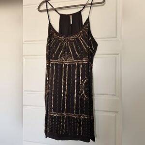 Free People sequin mini dress